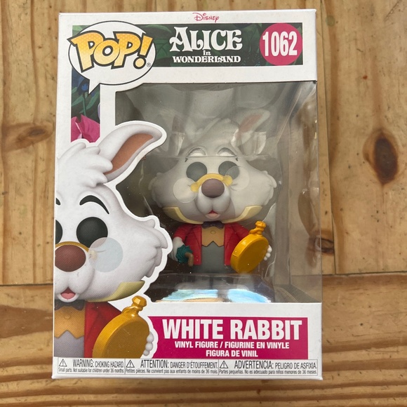 White Rabbit Funko Pop - Picture 1 of 4